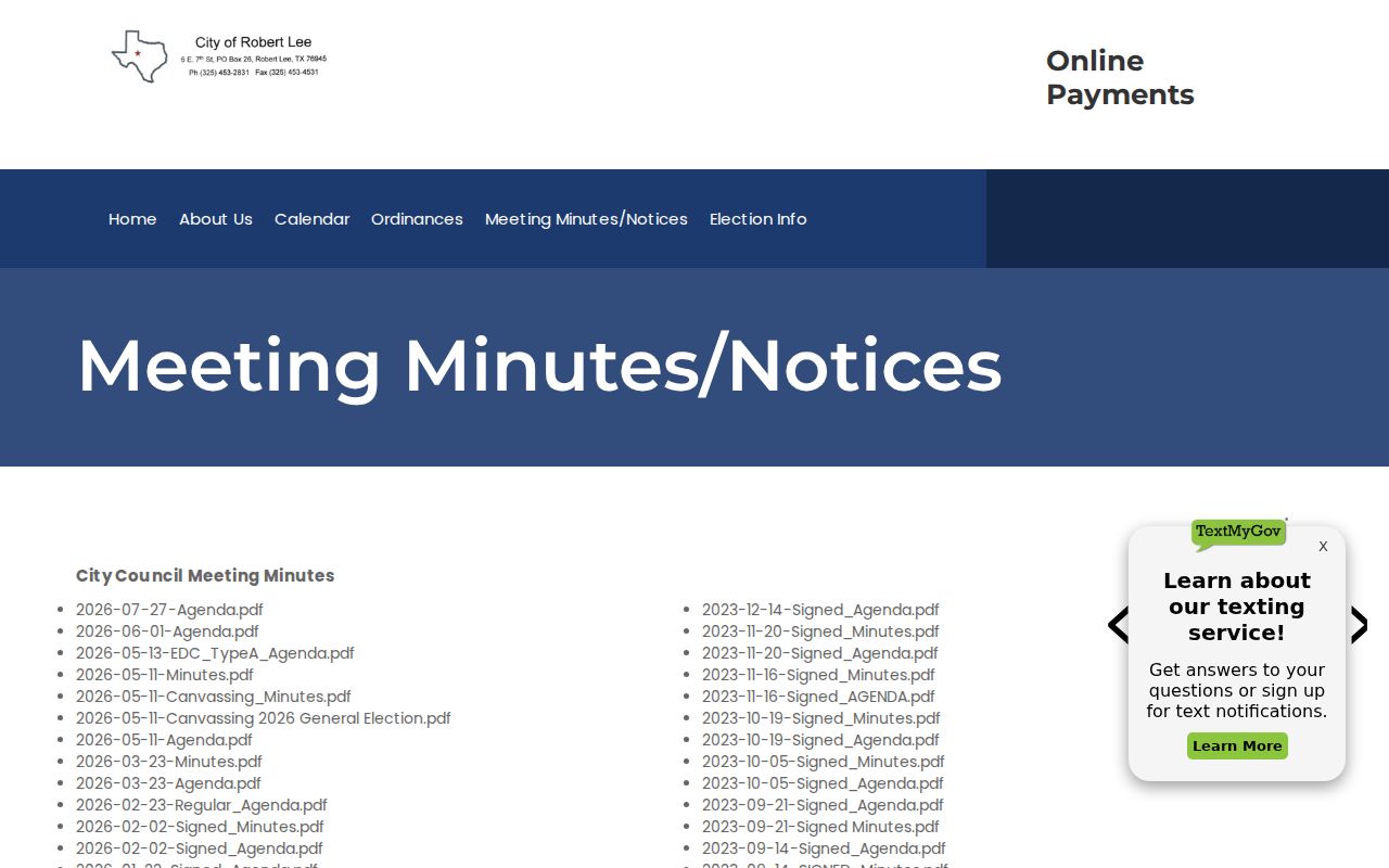 Robert Lee criminal records public document interface